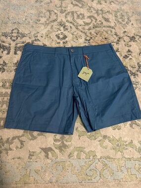 Southern Point Co SPC Shorts Captain Blue Men’s 36 NWT Stretch
